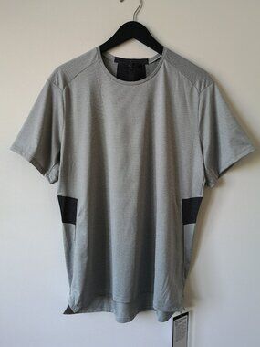 NWT LULULEMON SESA/HOBS Silver Grey Fast & Free SS Top Shirt Men's XL